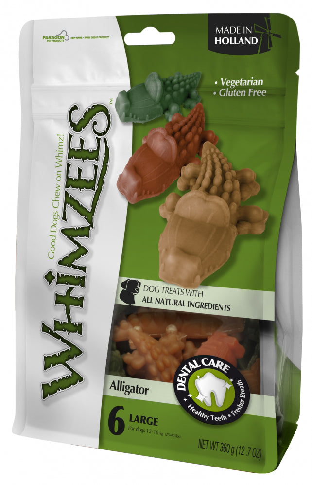 Whimzees Krokodil WHIMZEES DogDepot.nl