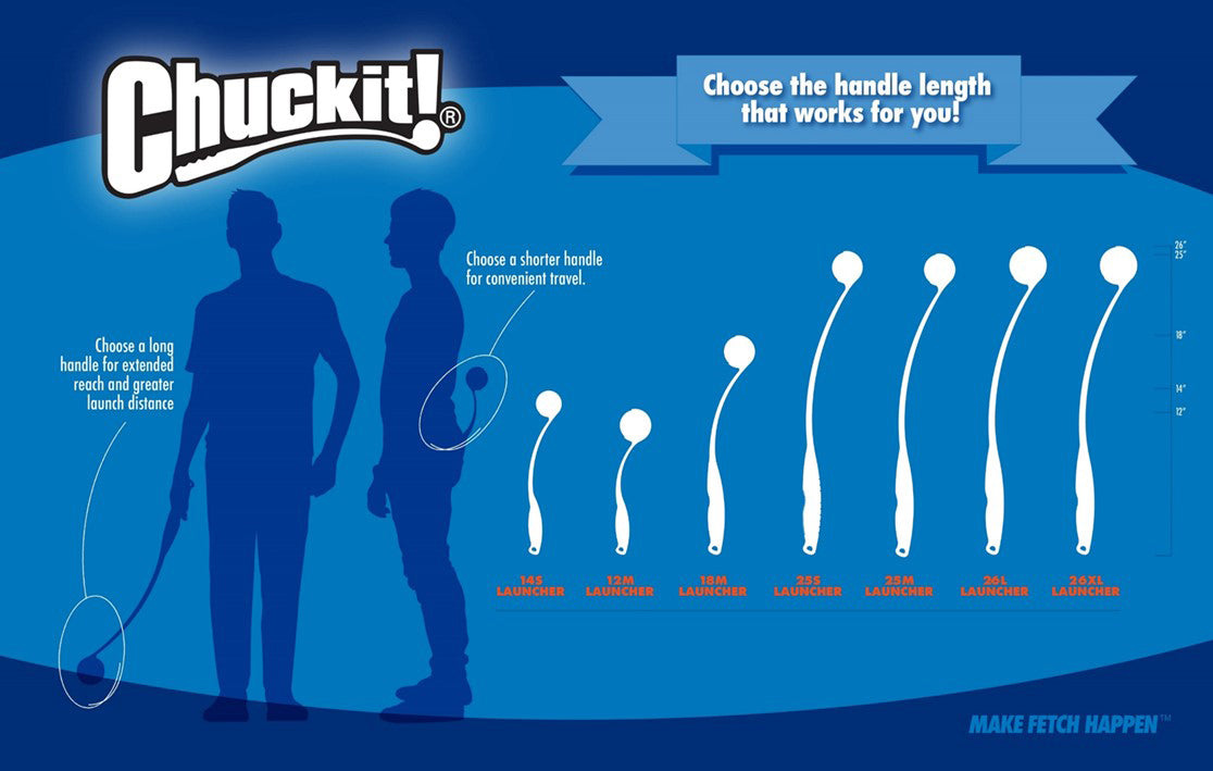 Chuckit Pro Ball Werpstok 25 Mtr