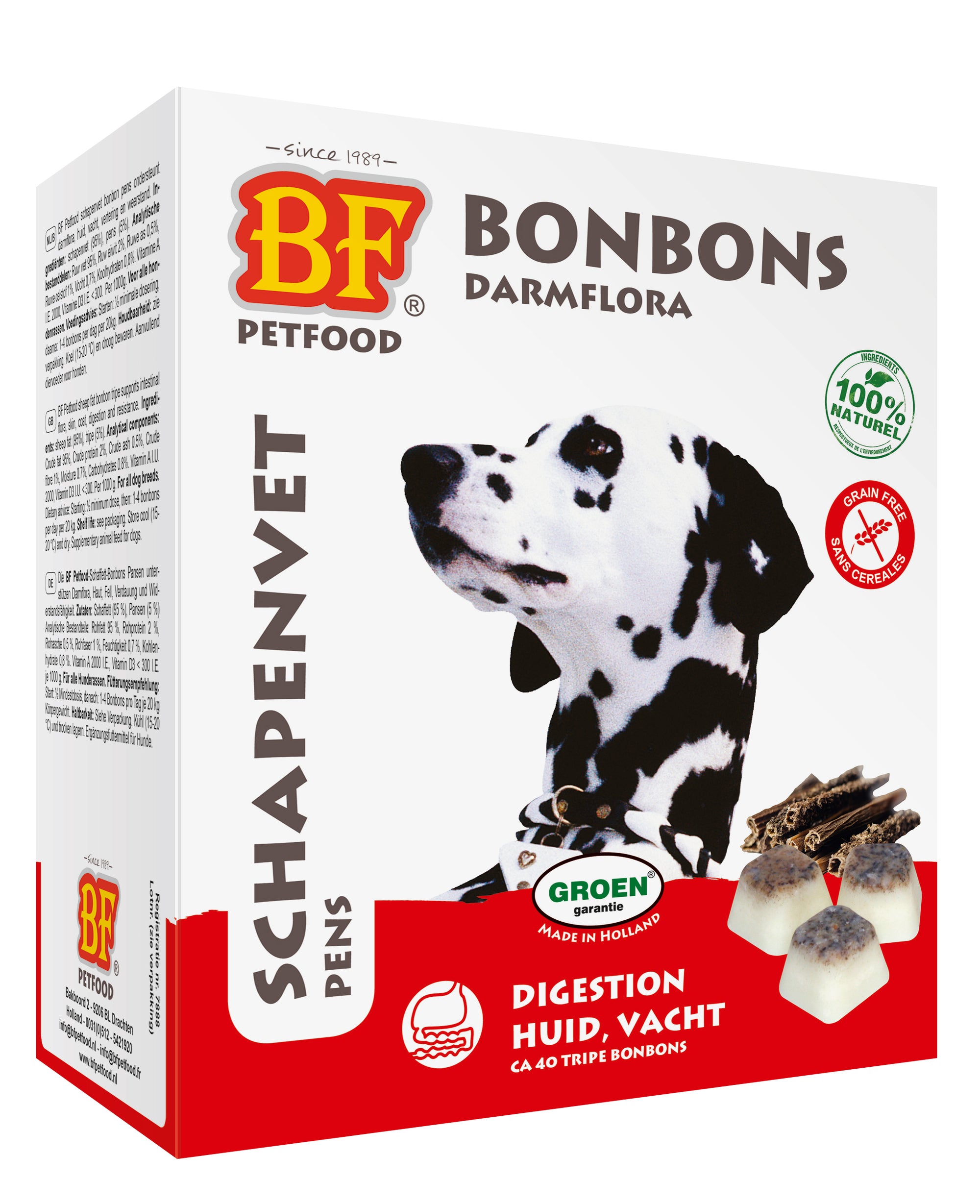Bf Petfood Schapenvet Maxi Bonbons Pens BF PETFOOD DogDepot.nl