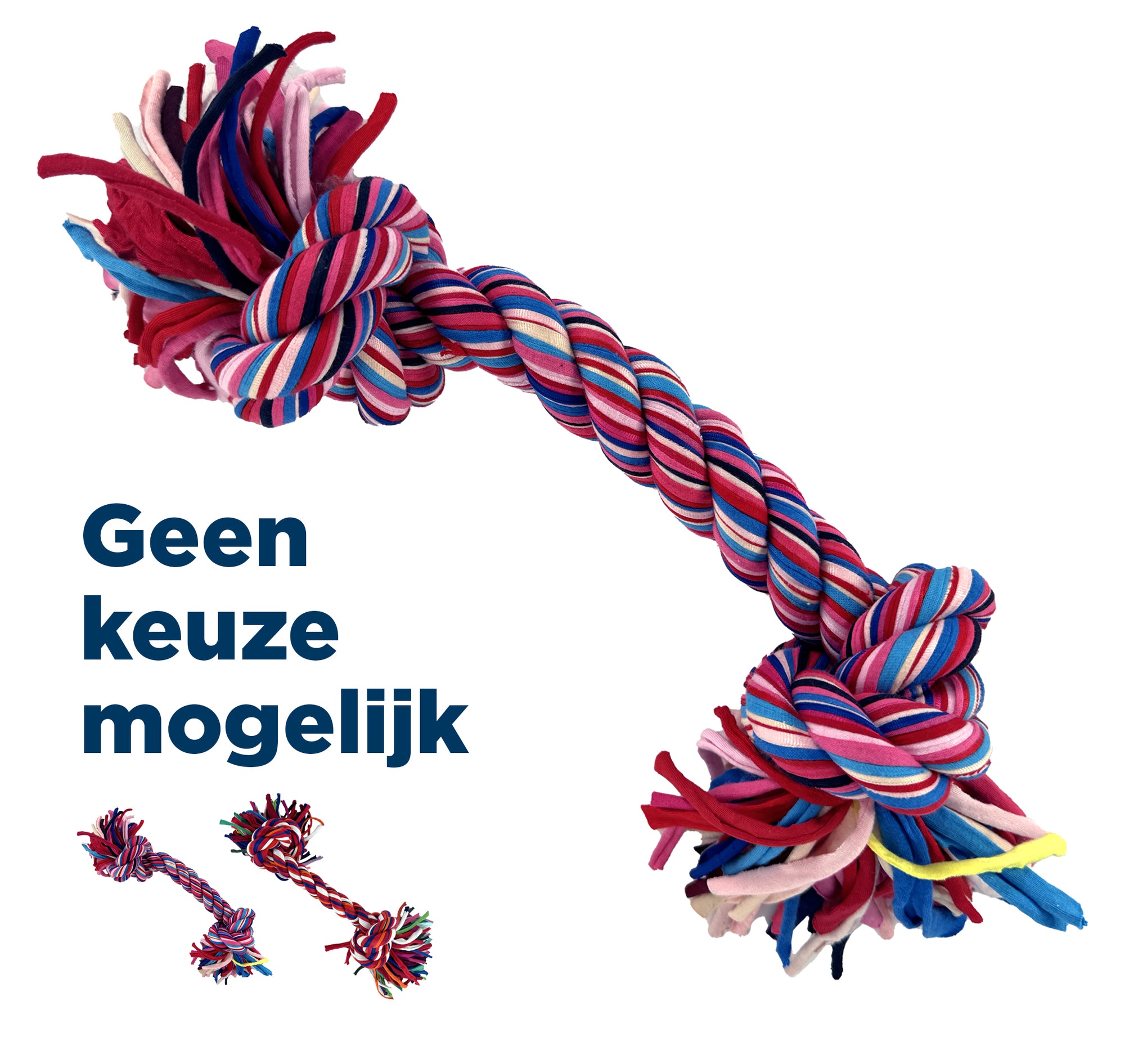 Happy Pet Twist-Tee 2 Knoop Tugger HAPPY PET DogDepot.nl