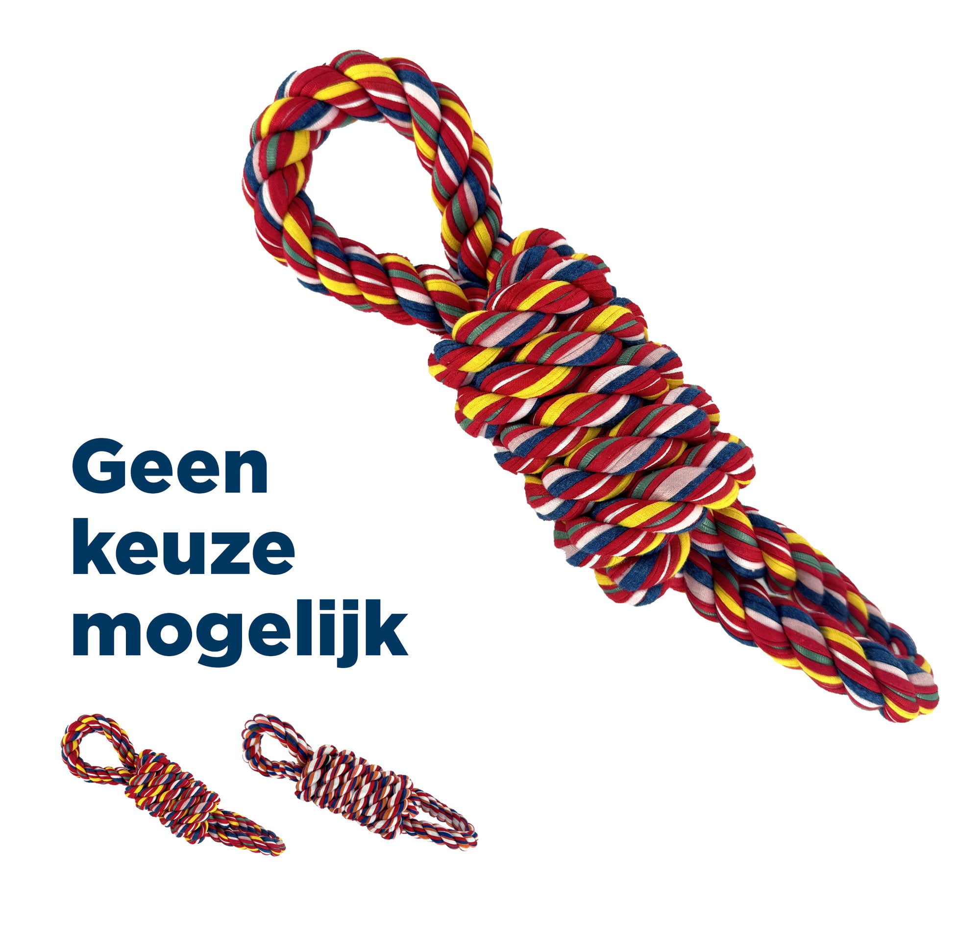 Happy Pet Twist-Tee Coil 8 Vormig Touw HAPPY PET DogDepot.nl