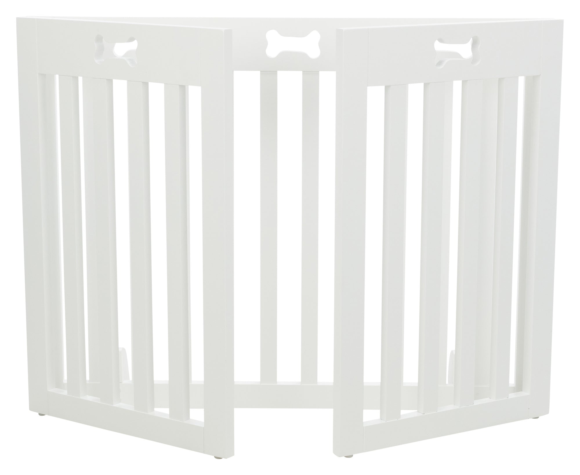 Trixie Afsluithek Wit 3 Panelen