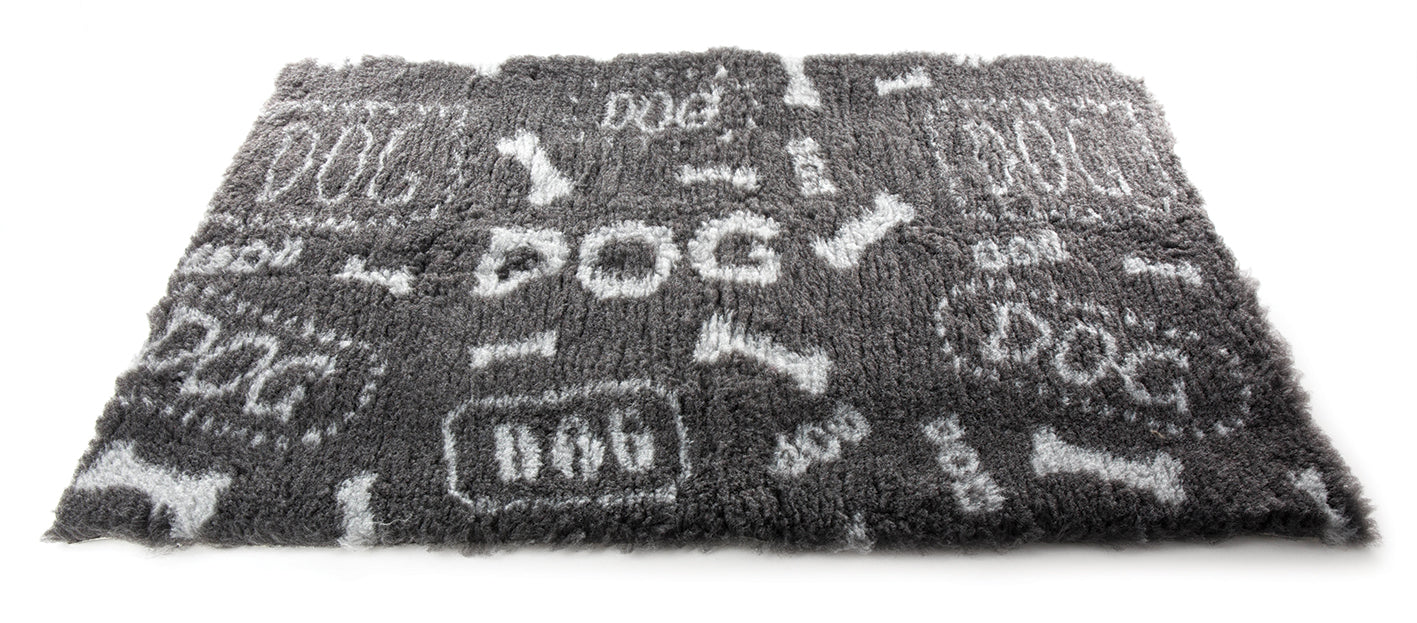 Martin Vetbed Dog Print Grijs / Wit Gerecycled MARTIN DogDepot.nl