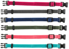 Trixie Puppy Halsbandset Fuchsia/Grafiet/Indigo/Groen/Koraal/Blauw TRIXIE DogDepot.nl