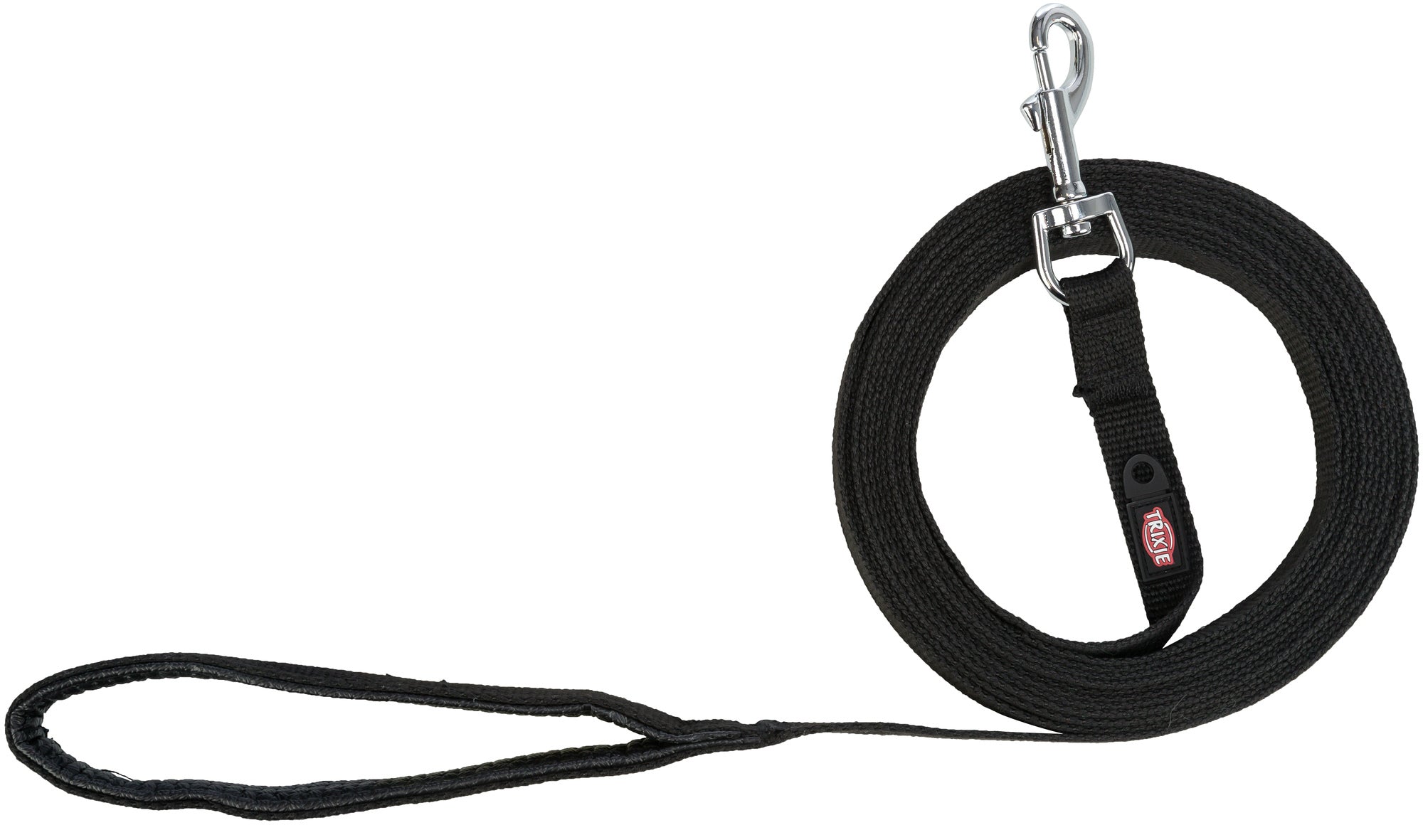 Trixie Hondenriem Sleeplijn Singelband Zwart