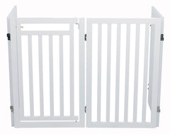 Trixie Hondenhek Met Deur Wit TRIXIE DogDepot.nl