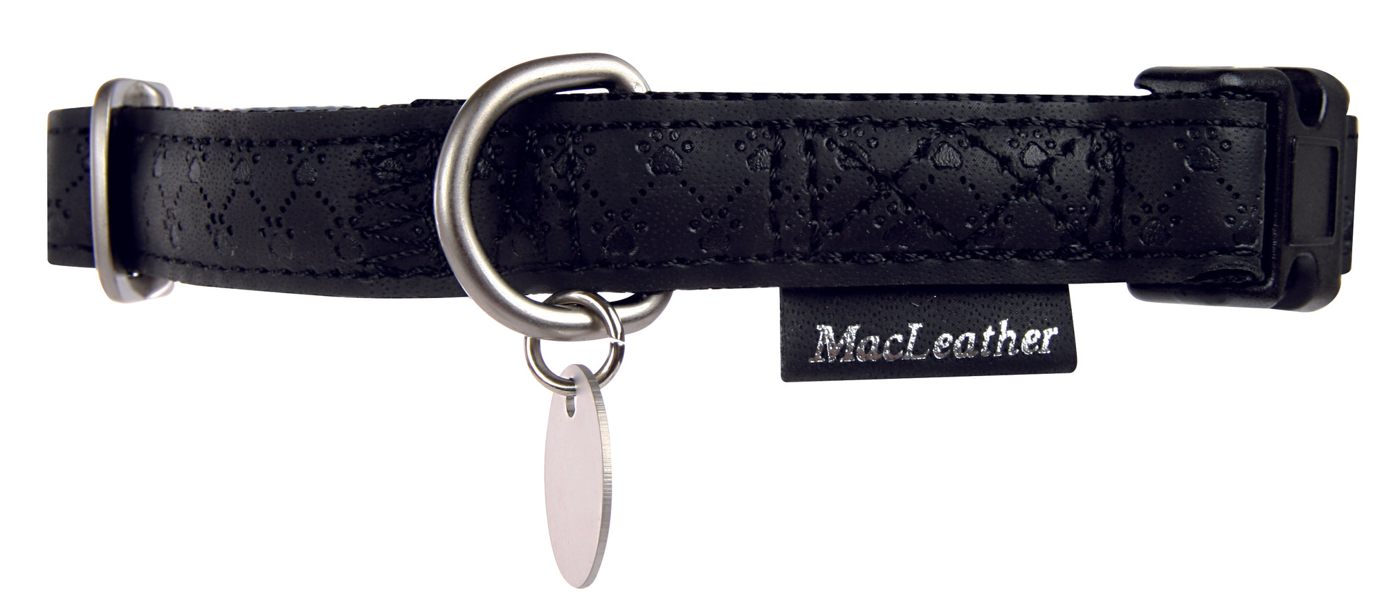 Macleather Halsband Zwart MACLEATHER DogDepot.nl
