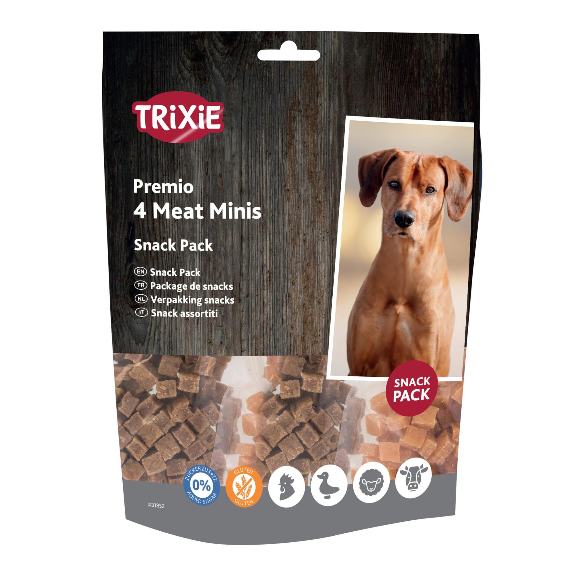 Trixie Premio Vlees Minis Kip / Eend / Rund / Lam TRIXIE DogDepot.nl