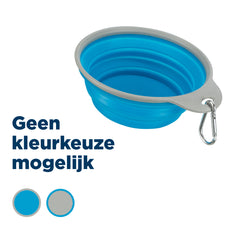 Trixie Voerbak / Drinkbak Reis Stevige Rand Siliconen Assorti TRIXIE DogDepot.nl