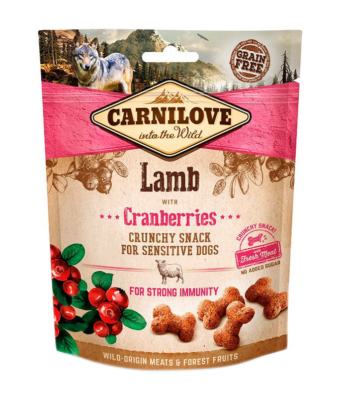 Carnilove Crunchy Snack Lam / Cranberries CARNILOVE DogDepot.nl