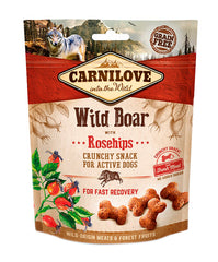 Carnilove Crunchy Snack Everzwijn / Rozenbottel CARNILOVE DogDepot.nl