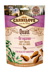 Carnilove Soft Snack Kwartel / Oregano CARNILOVE DogDepot.nl