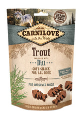 Carnilove Soft Snack Forel / Dille CARNILOVE DogDepot.nl
