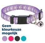 Trixie Halsband Kat Print Poot Elastisch Assorti TRIXIE DogDepot.nl
