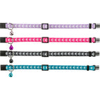 Trixie Halsband Kat Print Poot Elastisch Assorti
