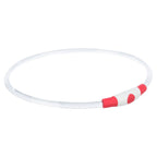 Trixie Lichtgevende Halsband Usb Flash Light Oplaadbaar Tpu Rood TRIXIE DogDepot.nl