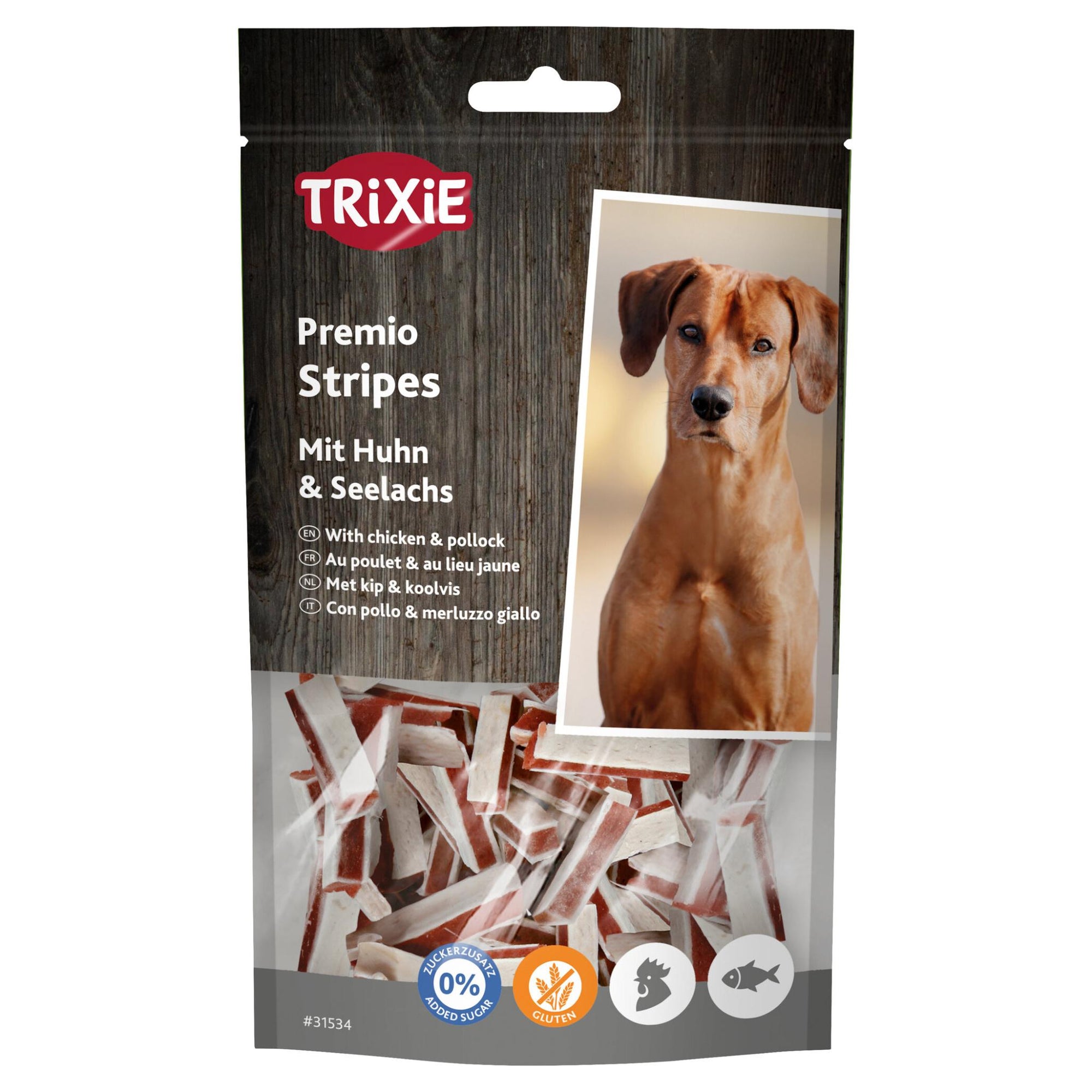 Trixie Premio Fish Chicken Stripes TRIXIE DogDepot.nl