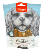 Wanpy Oven-Roasted Chicken Jerky / Calcium Bone Twists