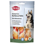 Trixie Denta Fun Barbecue Chicken Chewing Rolls TRIXIE DogDepot.nl