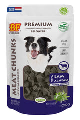 Bf Petfood Meat Chunks Lam BF PETFOOD DogDepot.nl