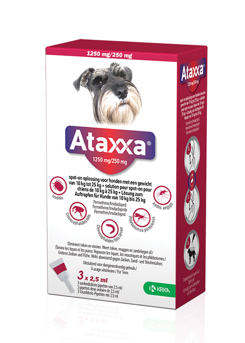 Krka Ataxxa Spot On Hond KRKA DogDepot.nl