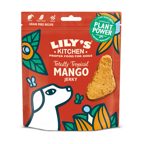 Lily's Kitchen Dog Adult Totally Tropical Mango Jerky LILY'S KITCHEN DogDepot.nl