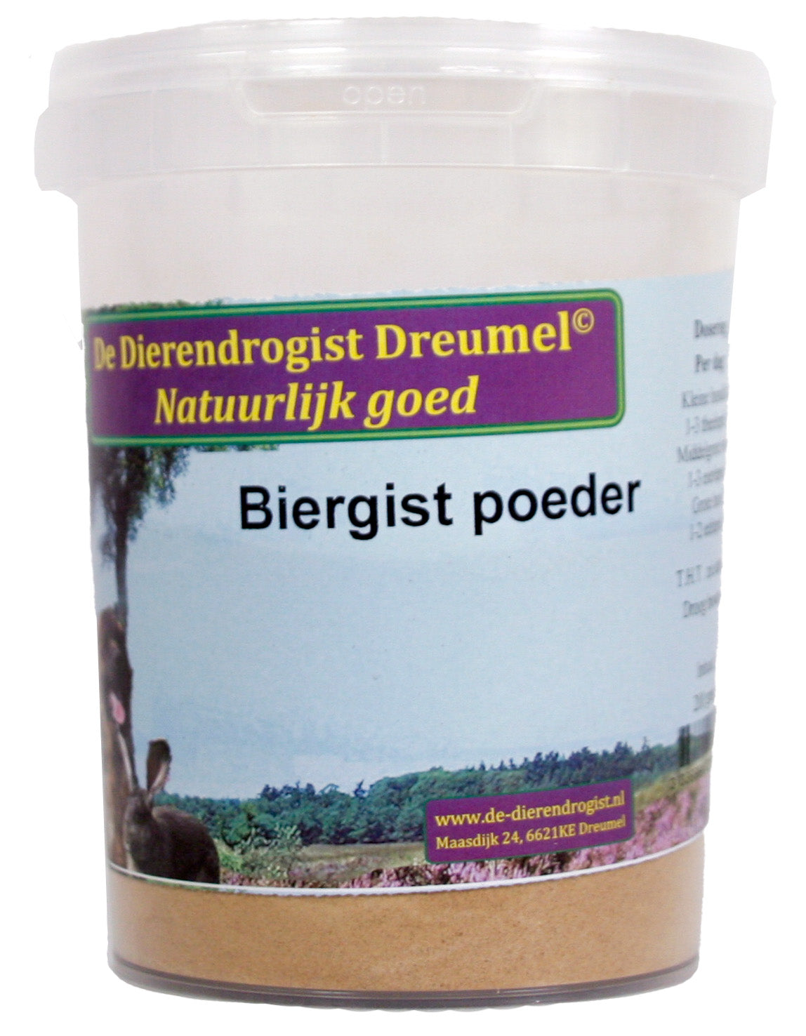 Dierendrogist Biergist Poeder DIERENDROGIST DogDepot.nl