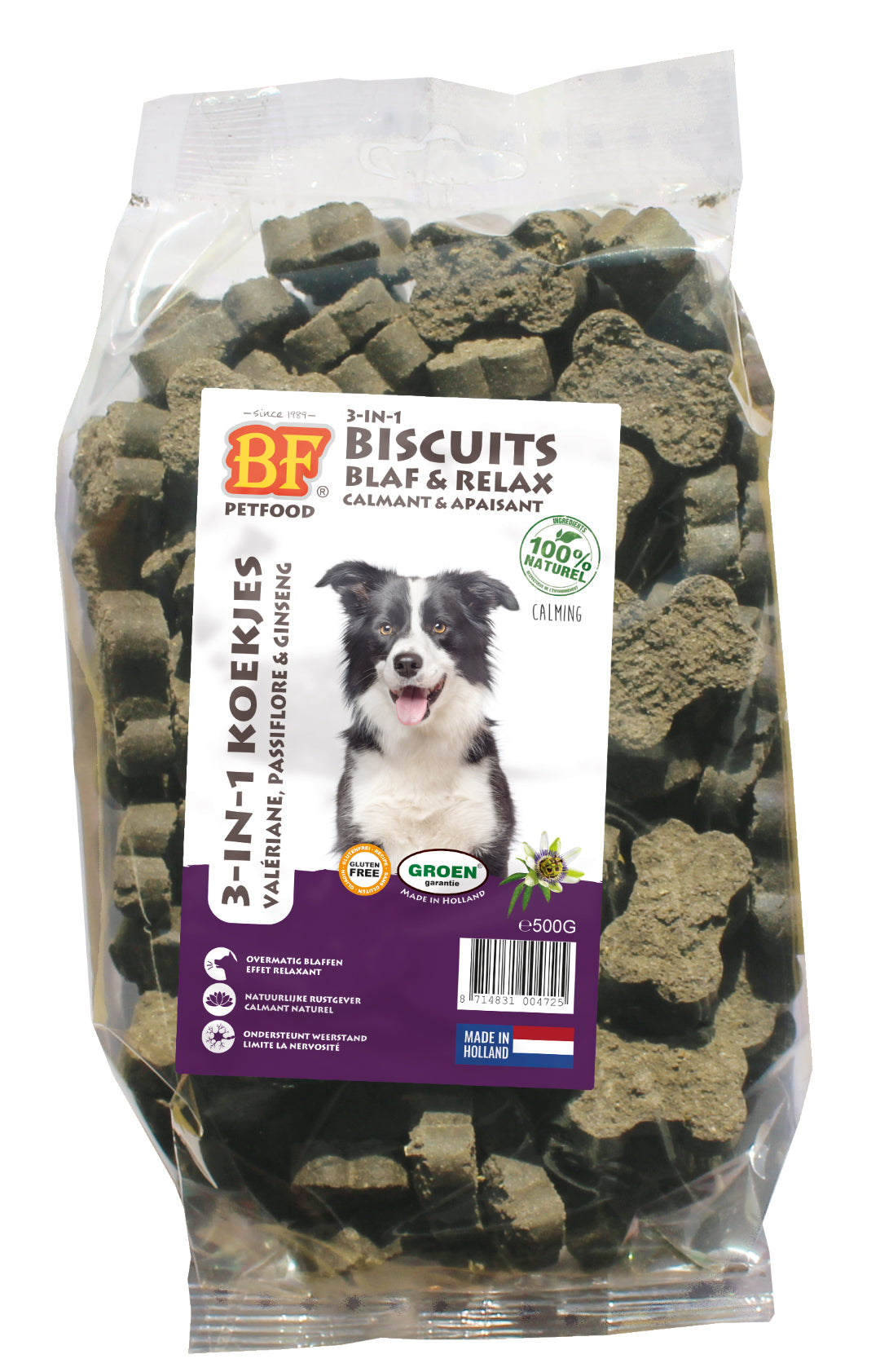 Bf Petfood 3 In 1 Hondenkoekjes Blaf & Relax BF PETFOOD DogDepot.nl