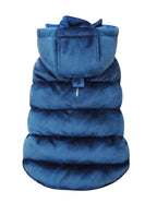 Croci Hondenjas Velveteen Gevoerd Blauw CROCI DogDepot.nl