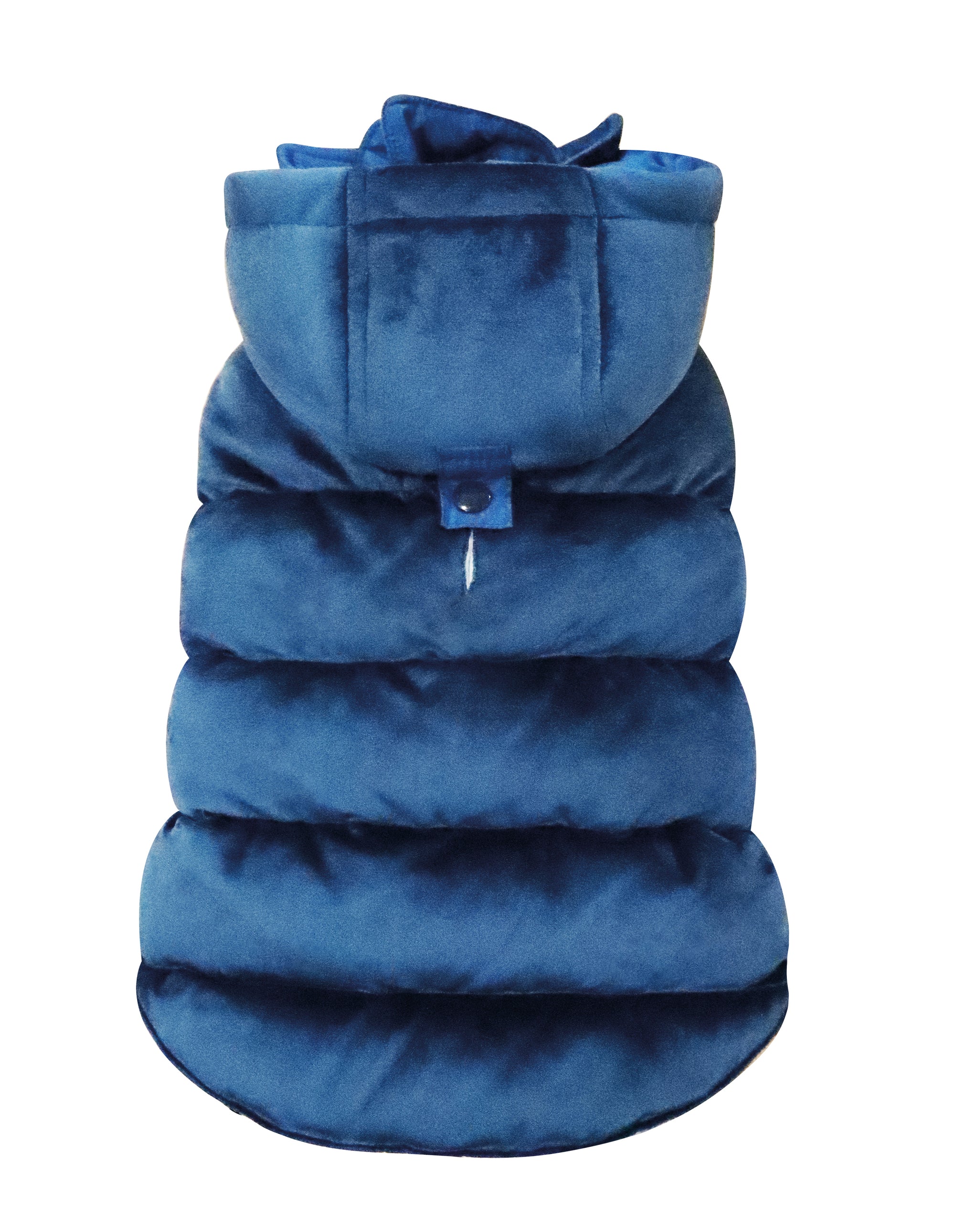 Croci Hondenjas Velveteen Gevoerd Blauw CROCI DogDepot.nl