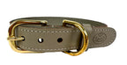 Sazzz Halsband Hond Braveheart Classic Leer Taupe SAZZZ DogDepot.nl