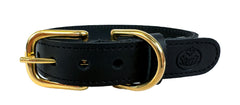 Sazzz Halsband Hond Braveheart Classic Leer Zwart SAZZZ DogDepot.nl