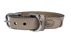 Sazzz Halsband Hond Nomad Vintage Leer Beige SAZZZ DogDepot.nl