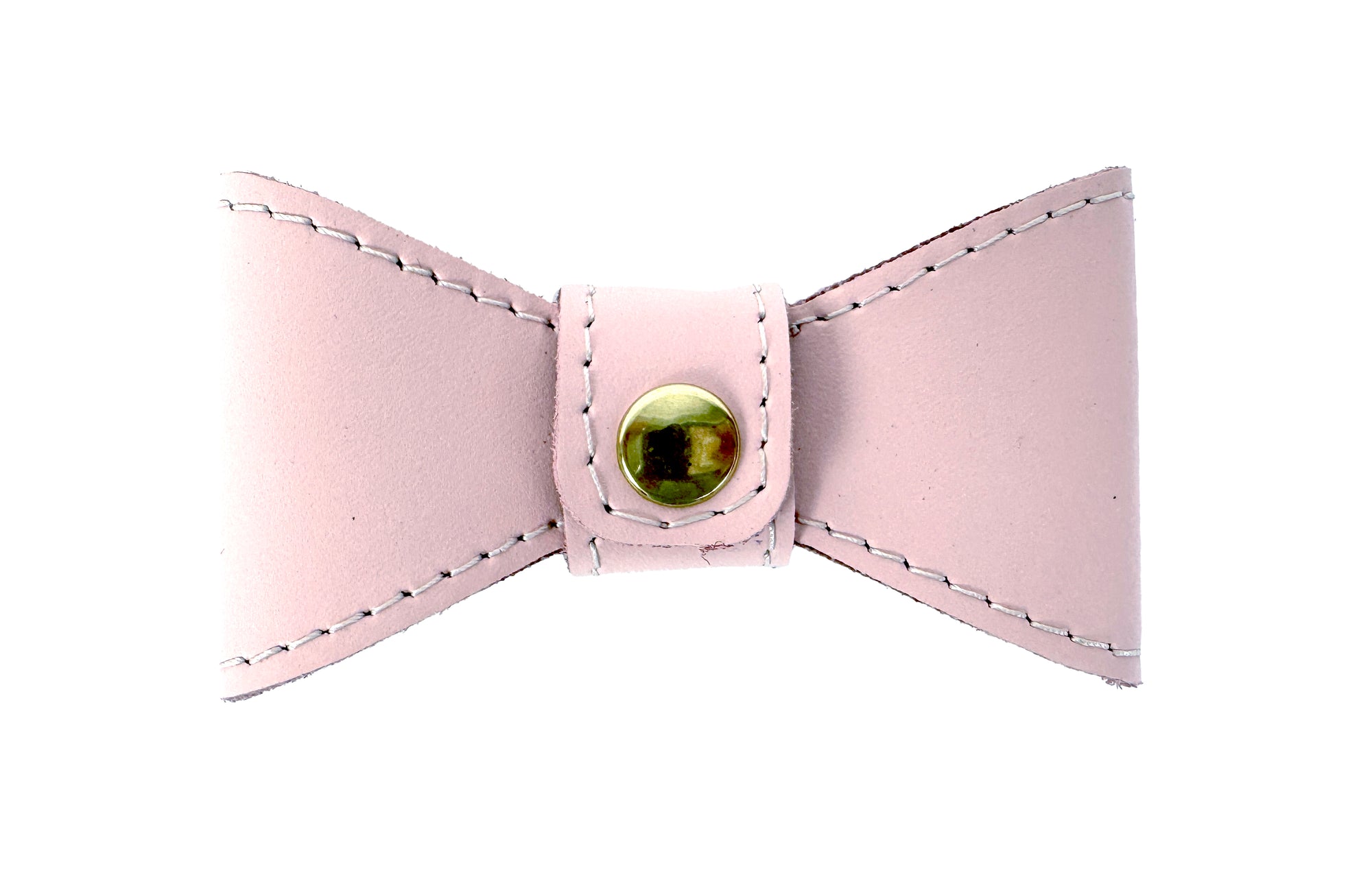 Sazzz Vlinderstrik Glamper Classic Leer Lichtroze