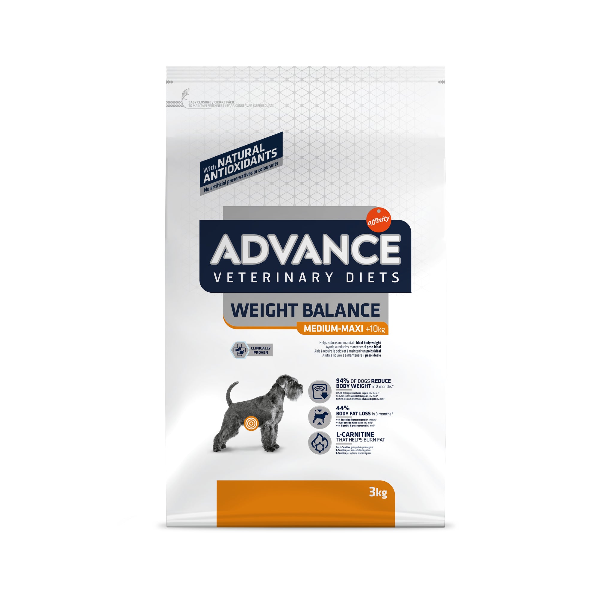 Advance Veterinary Diet Dog Weight Balance Medium / Maxi ADVANCE VETERINARY DIET DogDepot.nl