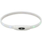 Trixie Lichtgevende Halsband Hond Usb Siliconen Oplaadbaar Meerkleurig TRIXIE DogDepot.nl