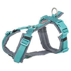 Trixie Hondentuig Premium Trekking Aqua Blauw / Grafiet Grijs TRIXIE DogDepot.nl