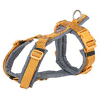 Trixie Hondentuig Premium Trekking Curry Geel / Grafiet Grijs TRIXIE DogDepot.nl