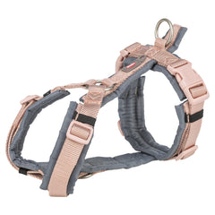 Trixie Hondentuig Premium Trekking Blush Roze / Grafiet Grijs TRIXIE DogDepot.nl
