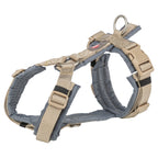Trixie Hondentuig Premium Trekking Zand Taupe / Grafiet Grijs TRIXIE DogDepot.nl