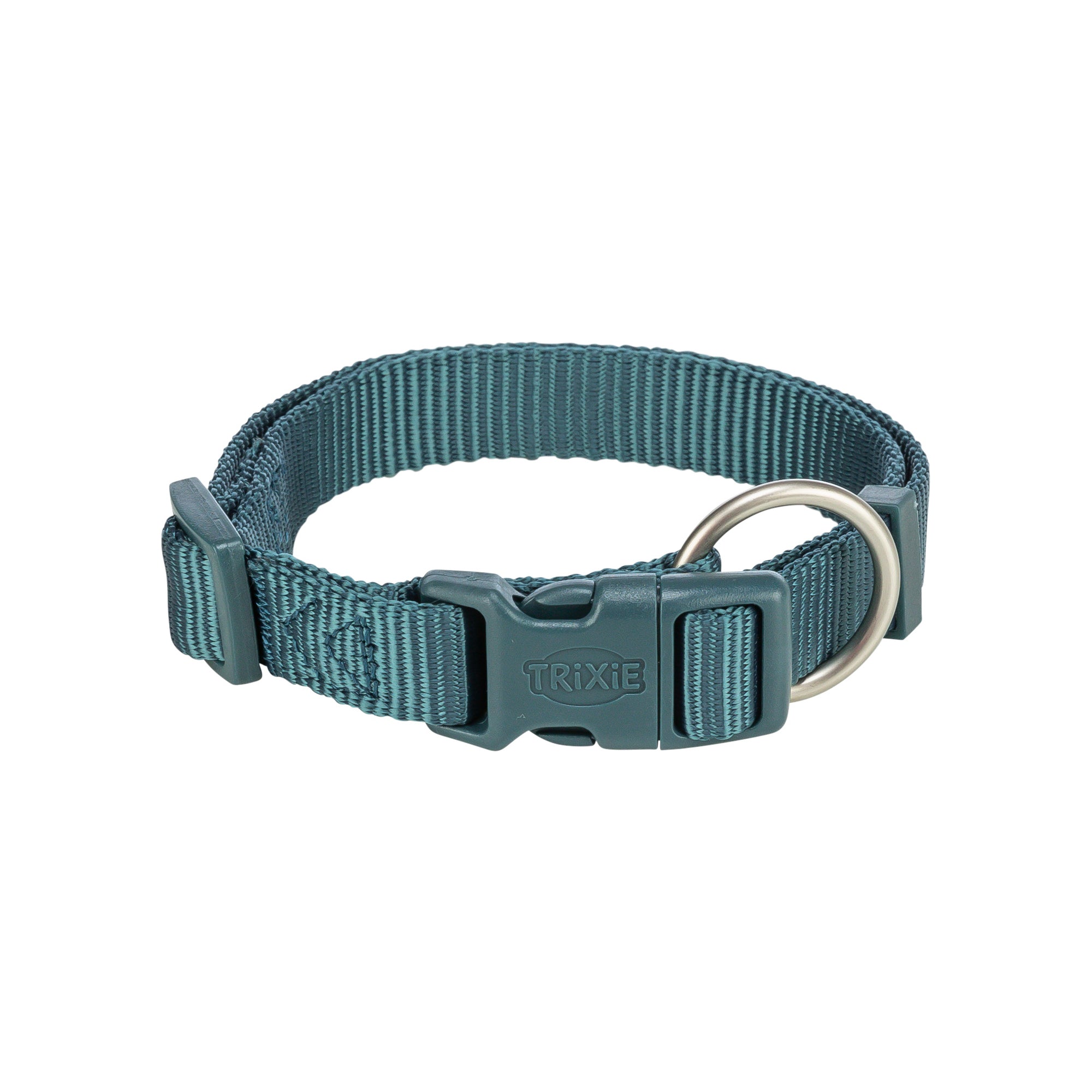 Trixie Halsband Hond Premium Petrol Blauw TRIXIE DogDepot.nl