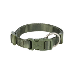 Trixie Halsband Hond Premium Olijfgroen TRIXIE DogDepot.nl