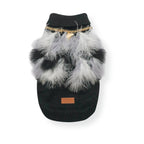 Croci Hondentrui Met Veren Zwart / Wit CROCI DogDepot.nl