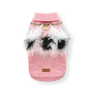 Croci Hondentrui Met Veren Roze / Wit CROCI DogDepot.nl