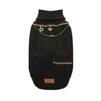 Croci Hondentrui Met Ketting Goudkleurig / Zwart