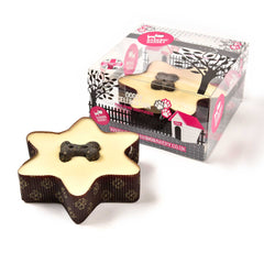 The Barking Bakery Pawty Cake Ster Wit THE BARKING BAKERY DogDepot.nl