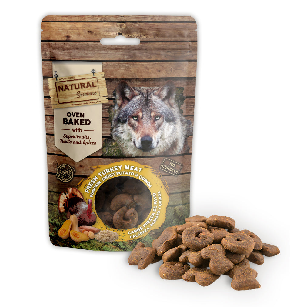 Natural Greatness Digestive Support Oven Baked Biscuits NATURAL GREATNESS DogDepot.nl