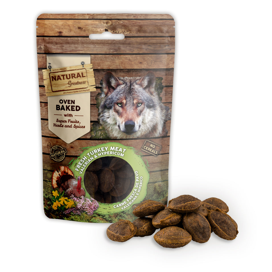Natural Greatness Calming Support Oven Baked Biscuits NATURAL GREATNESS DogDepot.nl