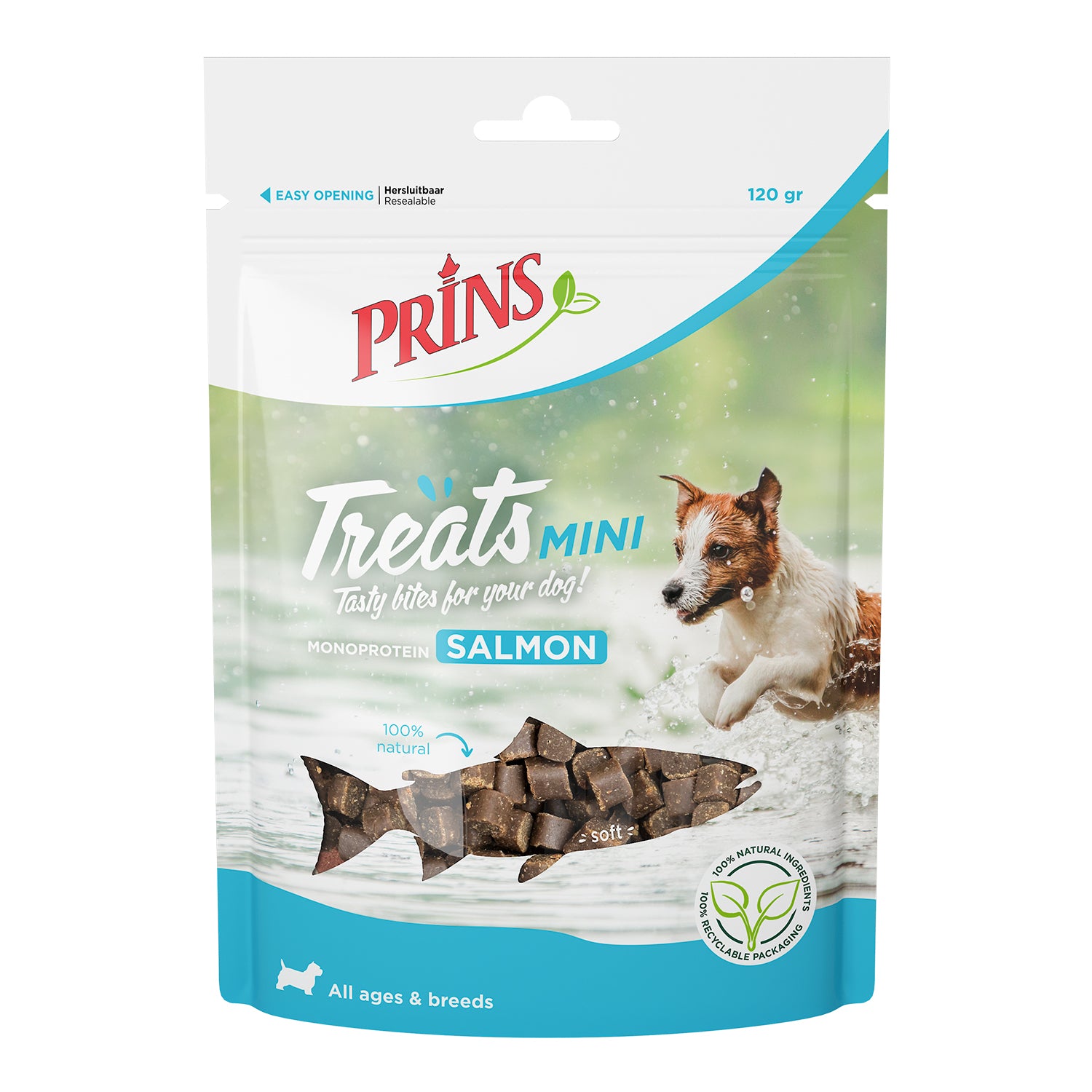 Prins Treats Zalm Mini PRINS DogDepot.nl