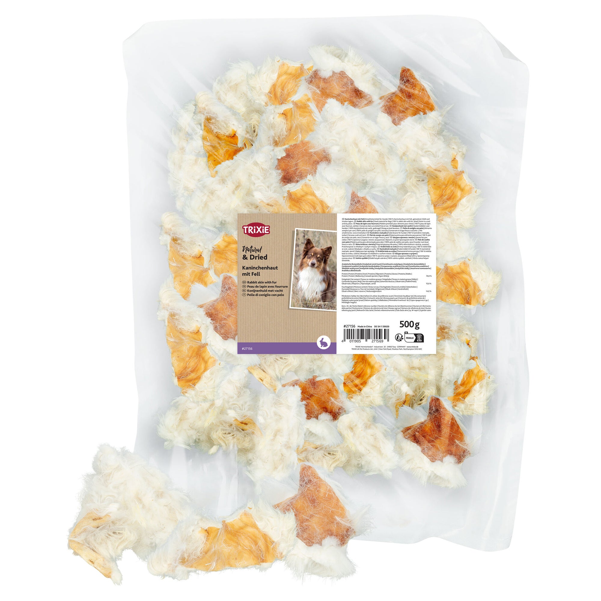 Trixie Konijnenhuid Met Vacht TRIXIE DogDepot.nl
